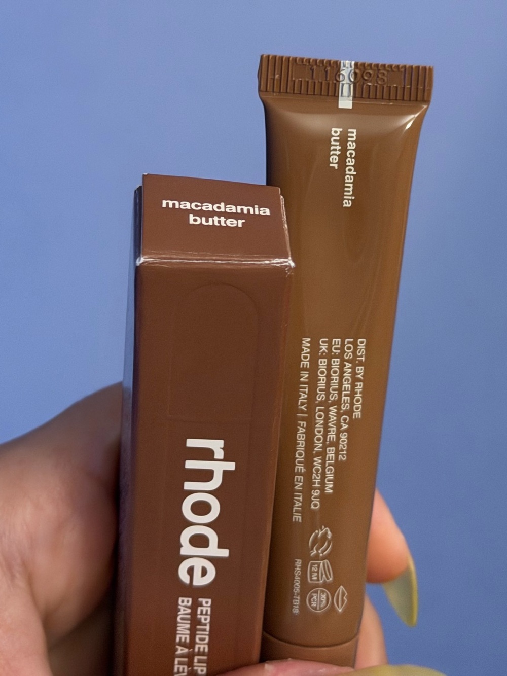 NEW LE RHODE Peptide Lip Tint Macadamia Butter - Picture 3 of 9
